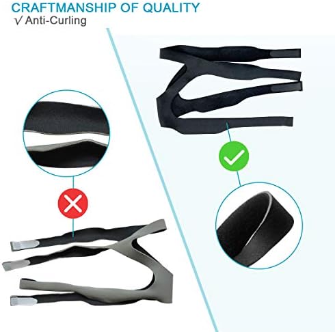 Надграден CPAP целосен лик за шами за маска за замена на не-стручни издржливи дизајн Универзално вклопување за респресиониран резмариран