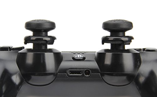 Основи на PlayStation 4 контролор палецот и прецизен пакет - црна