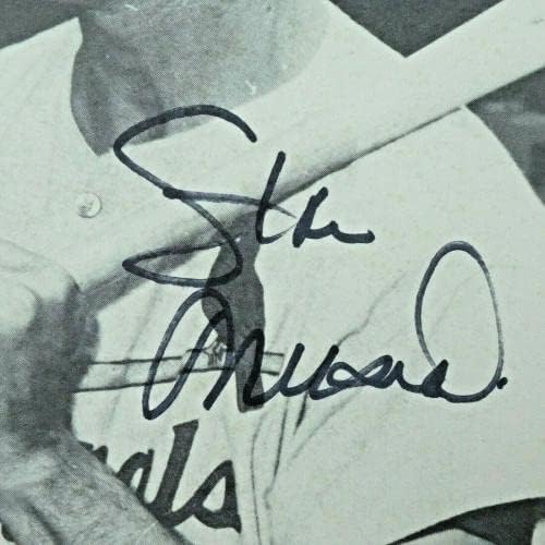 Стен Музички бејзбол Хоф потпиша 8.5x11 Списание Фотографија со JSA COA - Автограмирани фотографии од MLB