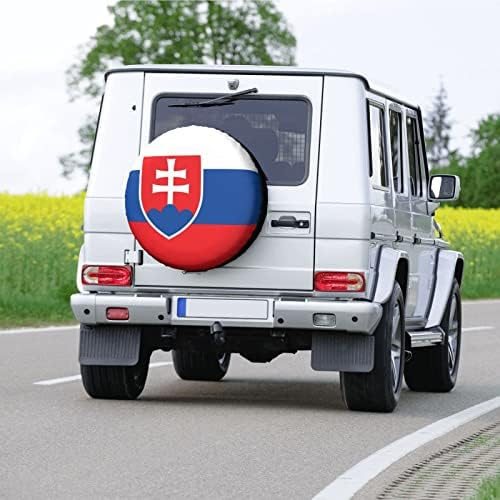 Знаме на Словачка шема Печати резервни гуми за резервни водоотпорни водоотпорни прашини за гуми за волани за туристи за патувања за