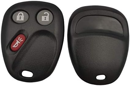 Qixiubia 3 копчиња без клуч Влез за далечински управувач за далечински управувач на автомобили за замена на FOB за 2003-2006 Chevy Avalanche