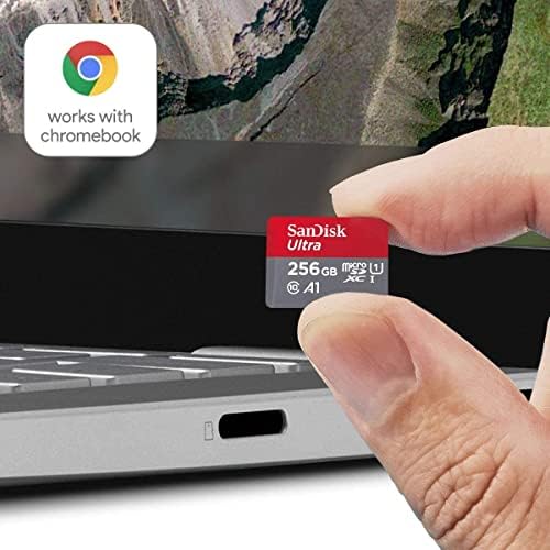 SanDisk 64GB Ultra microSD UHS-I Картичка За Chromebooks-Сертифицирани Дела Со Chromebooks-SDSQUA4-064G-GN6FA