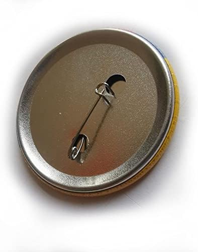 Vmcoatdu Round Canada Canada Slang International Travel Travel Big Pins легура за пренесување на топлина, направено метален сувенир за ранец на