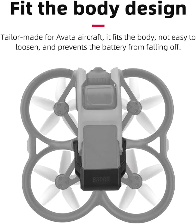 Рамката за заштита на токи на батеријата е погодна за додатоци за дронови на DJI Avata