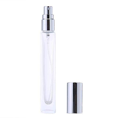 Morningstar 10ml полнење парфем Сребрен атомизатор за патувања стакло стакло шише