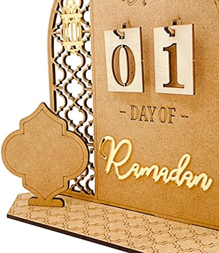 Рамазан Доаѓањето Календар Дрвени Одбројување Календари Дома Партија Украси 32 Дена Рамазан Украс