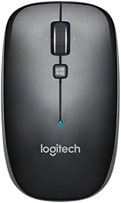 Logitech M557 Bluetooth Глушец - Безжичен Глушец со 1 Година Траење На Батеријата, Лизгање Од Страна На Страна и Употреба Од Десната