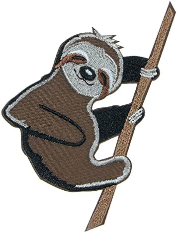 JPT - Слатка виси животно Симпатична цртана филмска везена апликација железо/шиење на закрпи значка симпатична лого -лепенка