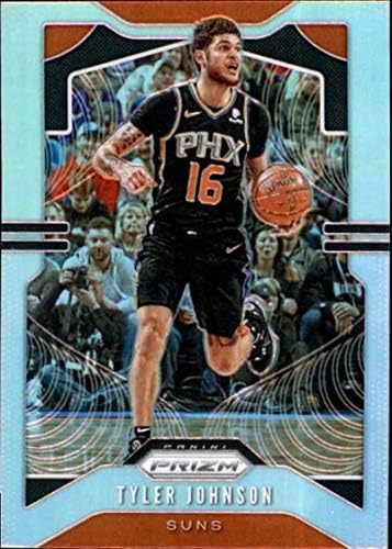 2019-20 Panini Prizm Prizms Silver 100 Tyler Johnson Phoenix Suns NBA кошаркарска трговија картичка