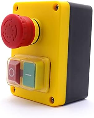 Ganyuu KJD17D-2 250V 16A Електромагнетски копче за копче за итни случаи прекинувачи за итни случаи за електрични алатки и опрема за машински