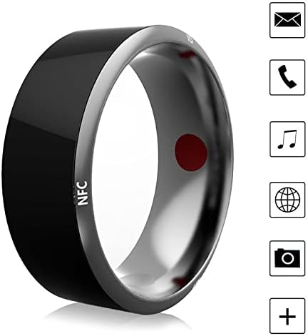 Мултифункционален паметен прстен на HepVet NFC, мултифункционален прстен, носен паметен прстен за отклучување, автоматско бирање, идеален