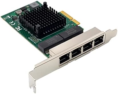 Quad-Port PCIE Gigabit Ethernet Server Adapter со NetXtreme® BCM5719 Chipset PCI Express 1000M мрежна LAN картичка за Windows Server Linux Ubuntu