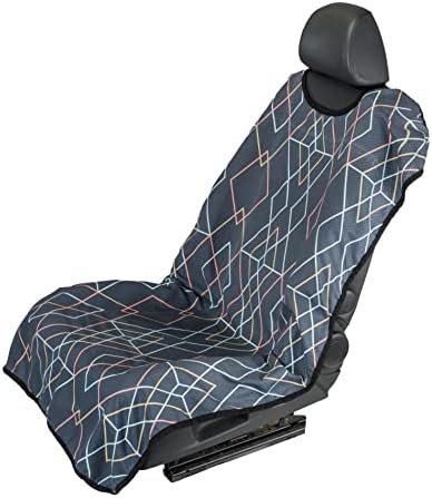 Седиште за вртење на автомобилот за седишта за кожа и ткаенини, Универзално вклопување заштитен заштитник на седиштето за корпи за автоматско,