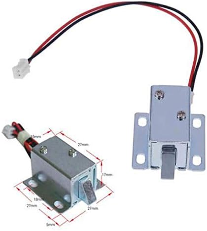 Делови за алатки Mini 6V/12V Електричен завртка магнетна заклучување на автоматска контрола на кабинетот за заклучување на вратата