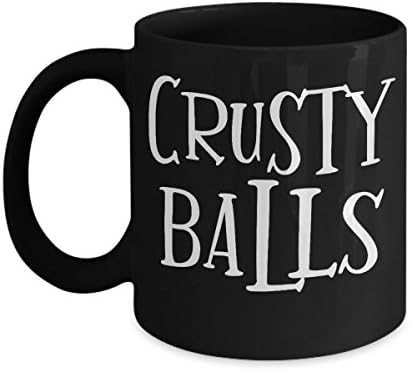 Кршливи топки кригла - изопачена смешна навредлива несоодветна кафе коментар за чај чаши подароци за мажи