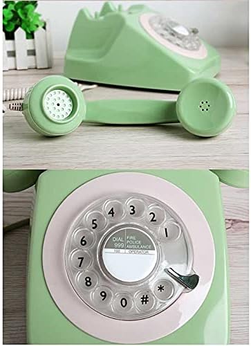 SJYDQ Европа стил Revolve Dial Vintage Fich Line Tellefone Plastion Home Office Retro Wire Firdline FIXENTEN THENGE
