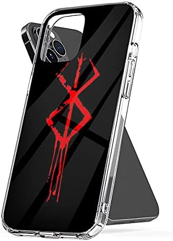 Капак на Куќиштето на телефонот Компатибилен Со iPhone Samsung Berserk 12 Бренд X Од 14 Жртва Xr 7 8 11 Pro Max Se 2020 13 Гребење Водоотпорни