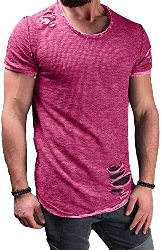Машка мускулна маица плетенка раглан ракав за бодибилдинг салата за салата за кратки ракави кошули за тренинг