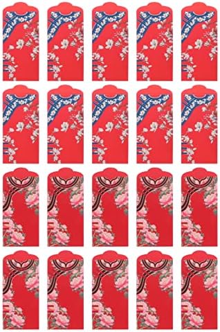 Тојвиски Кинески Подароци 20 парчиња Кинеска Нова Година Црвени Пликови 2022 Година На Свадба Со Црвени Пликови Среќни Џебови За Пари Кинески