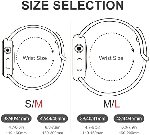 Компатибилен за Scrunchie Apple Watch Band 38mm 41mm 42mm 40mm 44mm 45mm симпатична еластична часовник за часовници, жени, ленти за нараквица