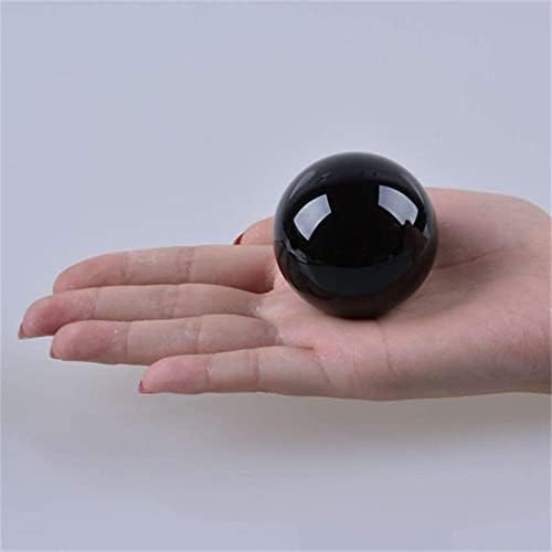 1 парчиња големо Големо природно опсидијан Полирана кварц сфера Црна лекување кристални топки од 40мм-200мм за продажба Масажа за промовирање