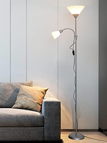 Jkuywx двојно фарови читање вертикална дневна соба под подот ламба спална соба предводена далечинска контрола на нордиски подни ламби