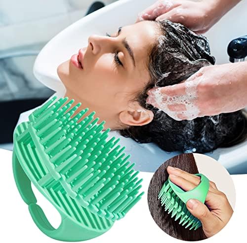 Меланин производи за коса Скалп масажер шампон четка за коса Скалп Скалп глава масажер за стрес опуштена коса раст на косата четка