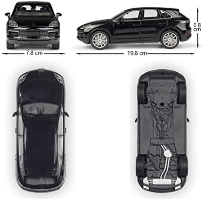 Скала модел на автомобили за Порше Каин Макан Турбо диекаст метал SUV легура модел на автомобили надвор од патот на возилото за автомобили