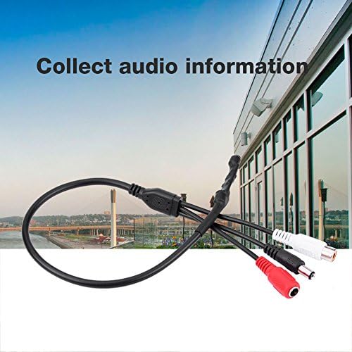 Високо чувствителен пикап мини микрофон аудио микрофон за CCTV безбедносна камера DVR звук на звук за мониторинг на глас и делум