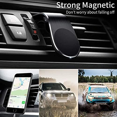 Капуктен магнетски телефон монтирање за автомобил 5x силен магнет Универзален автомобил, мобилен телефон автомобилски лулка табла 360 ° ротација