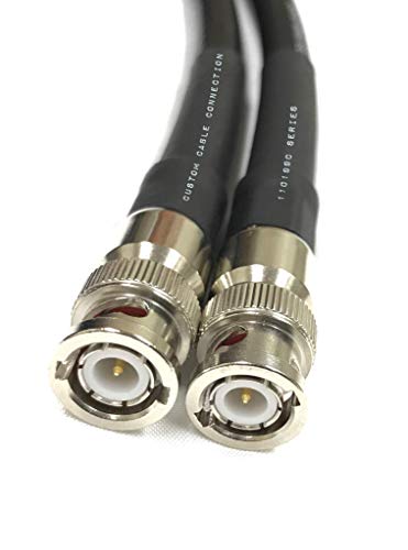 Прилагодена кабелска врска 50 стапала BNC машки до BNC машки LMR400 пати микробранова печка 50 ом кабел за ниска загуба на антена