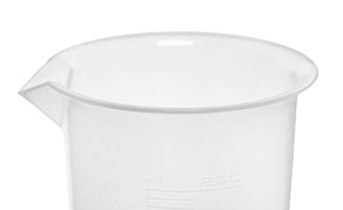 12пк Пластични Чаши, 250мл - Полипропиленска Пластика-Подигнати Дипломи, Заострен Излив-Евро Дизајн-Еиско Лаборатории
