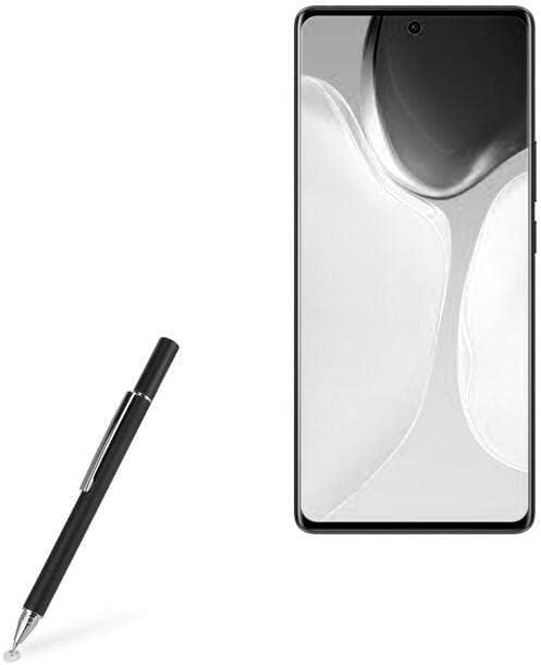 Пенкало за пенкало во Boxwave Compatibation со Vivo X70 Pro+ - FineTouch капацитивен стилус, супер прецизно пенкало за стилот за Vivo X70 Pro+
