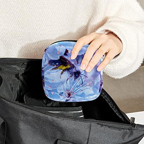 Санитарна торба за складирање на салфетка, преносна санитарна торбичка за складирање на салфетка, за еднократна торбичка за менструална чаша со