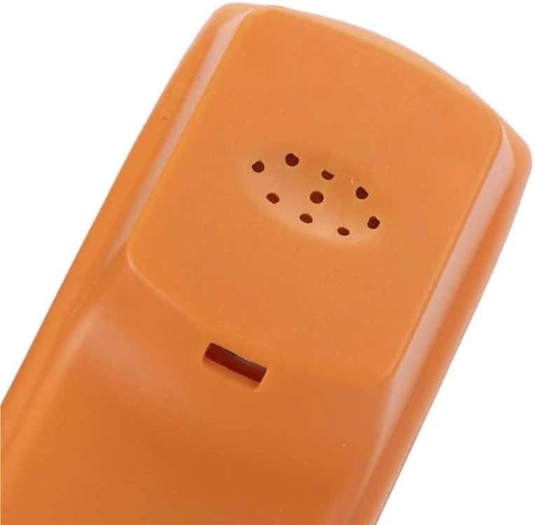 KJHD домашна канцеларија преносен тенок телефонски единечен линиски биро телефон портокалово