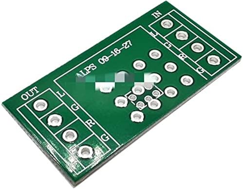 Larro Rocker Switch 2PCS Потенциометар PCB табла за засилувач PCB за ALPS 09 Тип 16 Тип 27 Тип