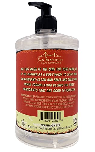 Сапунска Компанија Во Сан Франциско Миризлива За Мажи Кедар И Бурбон Миење Раце И Тело