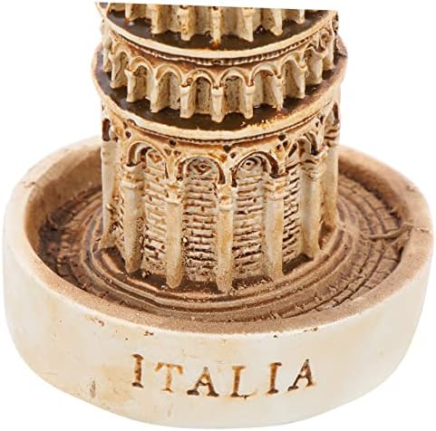 Toyandona потпирајќи се кула на Pisa Model Aquarium додатоци Италија украси таблети додатоци за поткрепа кула од пиза Светски позната архитектура