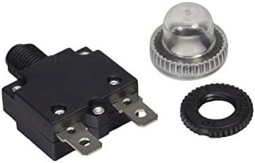 Зефир 6 засилувач DC DC прекинувач за прекин на копчето за копче со копче за брзо поврзување и капакот на копчињата за водоотпорно