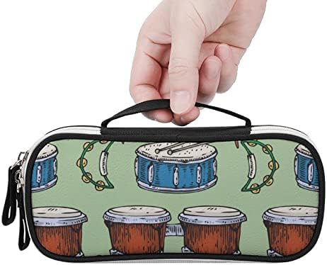 Шарени тапани Bongos tambourines Обичен лаптоп ранец за рак на рак на рамото, патување со пакети со џебови за мажи жени