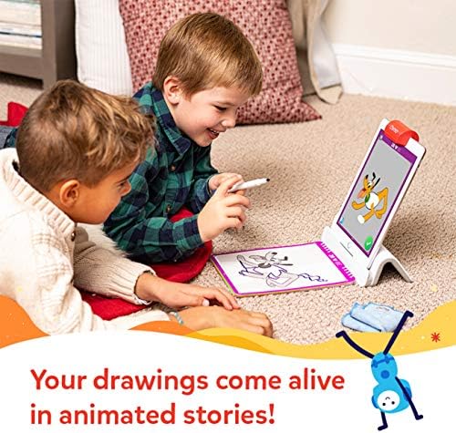 Осмо - Супер студио Дизни Мики Маус и пријатели - на возраст од 5-11 години - Научете да цртате вклучува база на таблети за оган