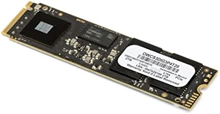OWC 500 GB Aura Pro IV PCIE 4.0 NVME M.2 2280 DRAM подобрена до 7415MB/s прочитајте, 6800MB/s Напишете цврста состојба на погон со високи перформанси