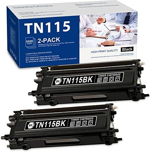 Компатибилна TN 115BK TN-115BK TN115BK Тонер за замена на кертриџот за тонер за Brother DCP-9040CN HL-4040CDW HL-4050CDN MFC-9450CDN печатач