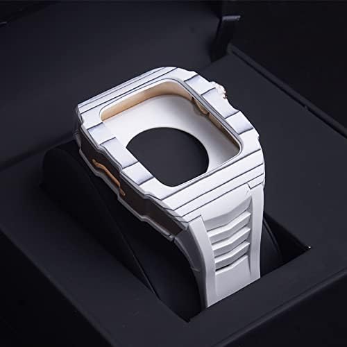 Czke комплет За Модификација На Часовници Од Јаглеродни Влакна За Apple Watch 7 45mm Куќиште Од Јаглеродни Влакна, за 6 SE 5 4 44mm Флуоро