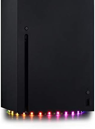 екстремни PlayVital RGB LED Лента За Xbox Серија X Конзола, 7 Бои 29 Ефекти Diy Декорација Додатоци Флексибилни Лента Светла Ленти Комплет