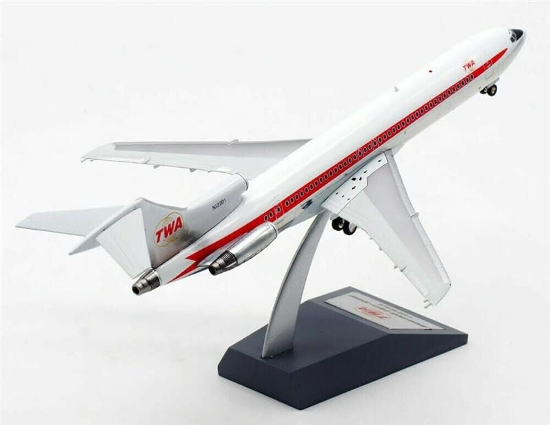 Inflate 200 Trans World Airlines за Boeing 727-231 N12304 со Stand Limited Edition 1/200 Diecast Aircraft претходно изграден модел
