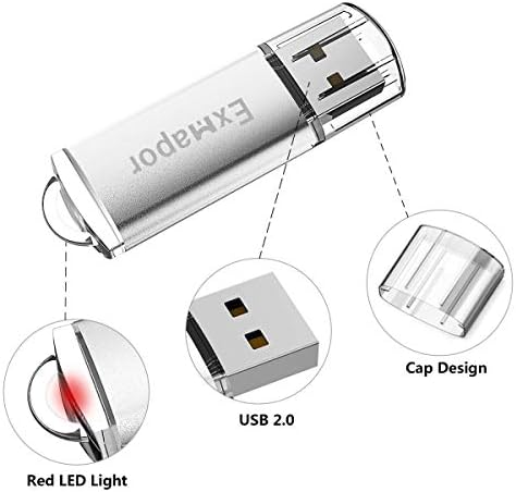 USB Флеш Диск 1gb 5PCS Exmapor Меморија Стап Масовно Складирање Пенкало Диск СО LED Индикатор