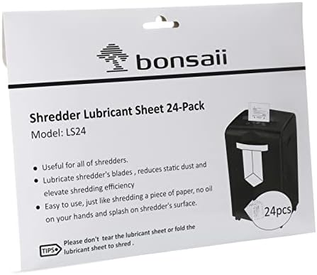 Micro-исечен уништувач на бонсаи со 6 листови и листови за лубрикант од 24 пакувања