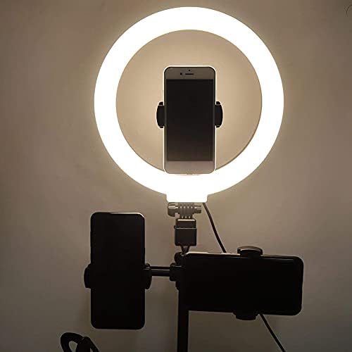 DAILYINT Десктоп Пополнете Светлосна Заграда три-Позиција 6-инчен LED ПРСТЕН Light Selfie Убавина Пополнете Светло Сет