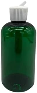 Природни фарми 8 мл Зелена Бостон БПА бесплатни шишиња - 8 пакувања со празни контејнери за полнење - есенцијални масла - ароматерапија |